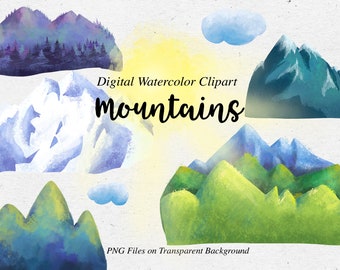Landschaft Clipart Etsy