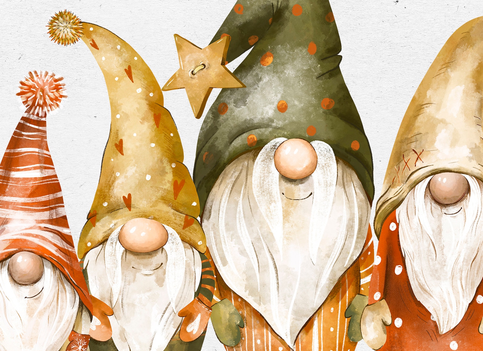 Weihnachtswichtel nordische Clipart Weihnachten Clipart - Etsy