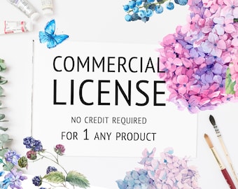 Commercial License up to 1000 copies. Single product. Extended License