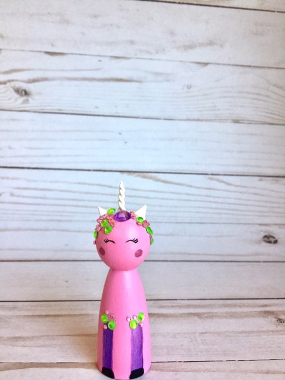 unicorn peg doll