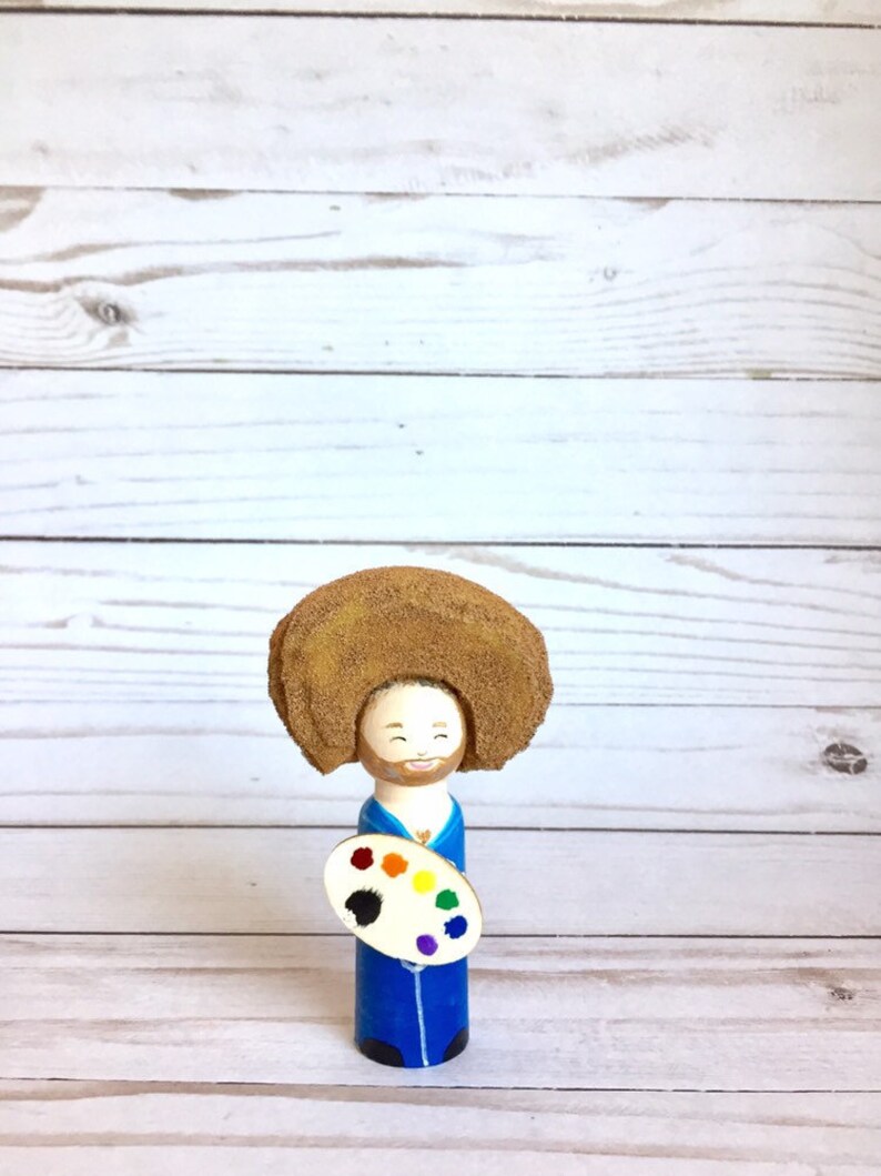 painted peg people