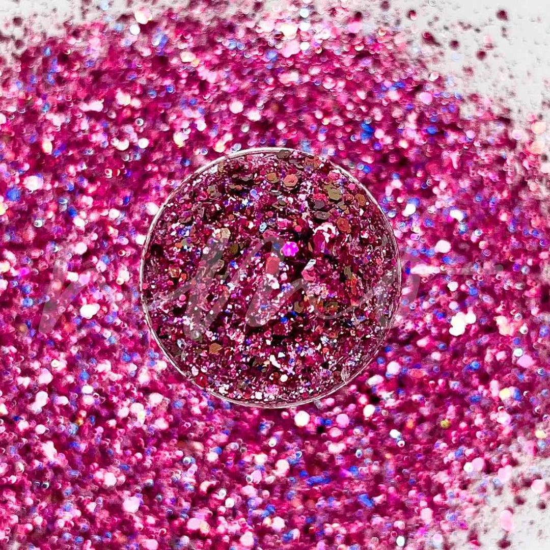 Raspberry Premium Mixed Glitter - Etsy