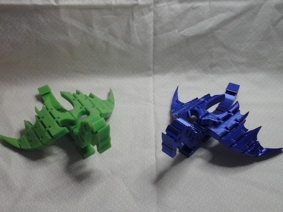 Dokter Productief Vervreemding 3D Printed Articulated Flex-dragons | Etsy