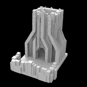 Valhalla Dice Tower designed by Black Blossom Games