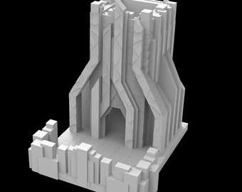 Torre de dados Valhalla projetada por Black Blossom Games