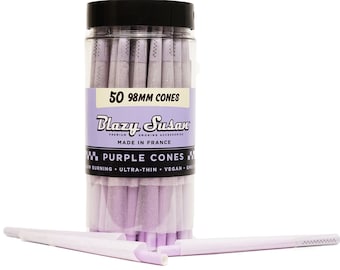 Purple Pre Rolled Cones | 98mm | 50 Count