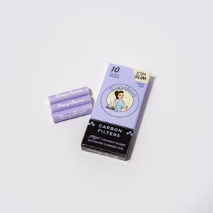 Blazy Susan x Purize Activated Carbon Filter Tips | 10 Ct Box | Regular or Xtra Slim image 13