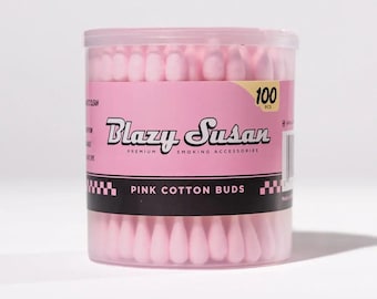 Blazy Susan Cotton Buds, 100 count or 300 count, Pink or White