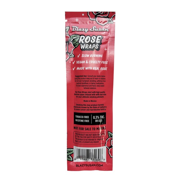 Blazy Susan Rose Wraps 5-Pack Bundle | 2 Wraps Per Pack