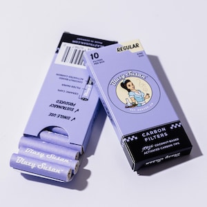 Blazy Susan x Purize Activated Carbon Filter Tips, 10ct | Regular or Xslim