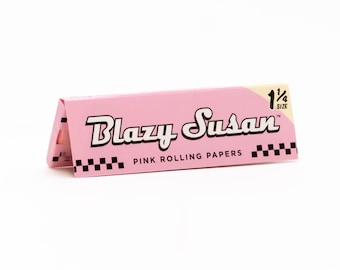 Blazy Pink Papers Standard Size 1-1/4  3-Pack | Vegan & Non-GMO