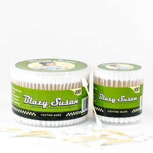 Blazy Susan White Cotton Buds
