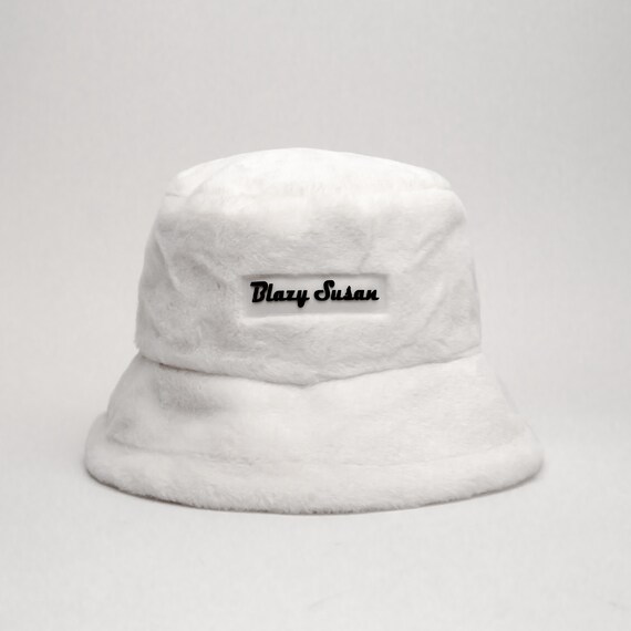 帽子 Furry Glo Sun Bucket Hat (Gloomy White) Furry Glo Sun Bucket