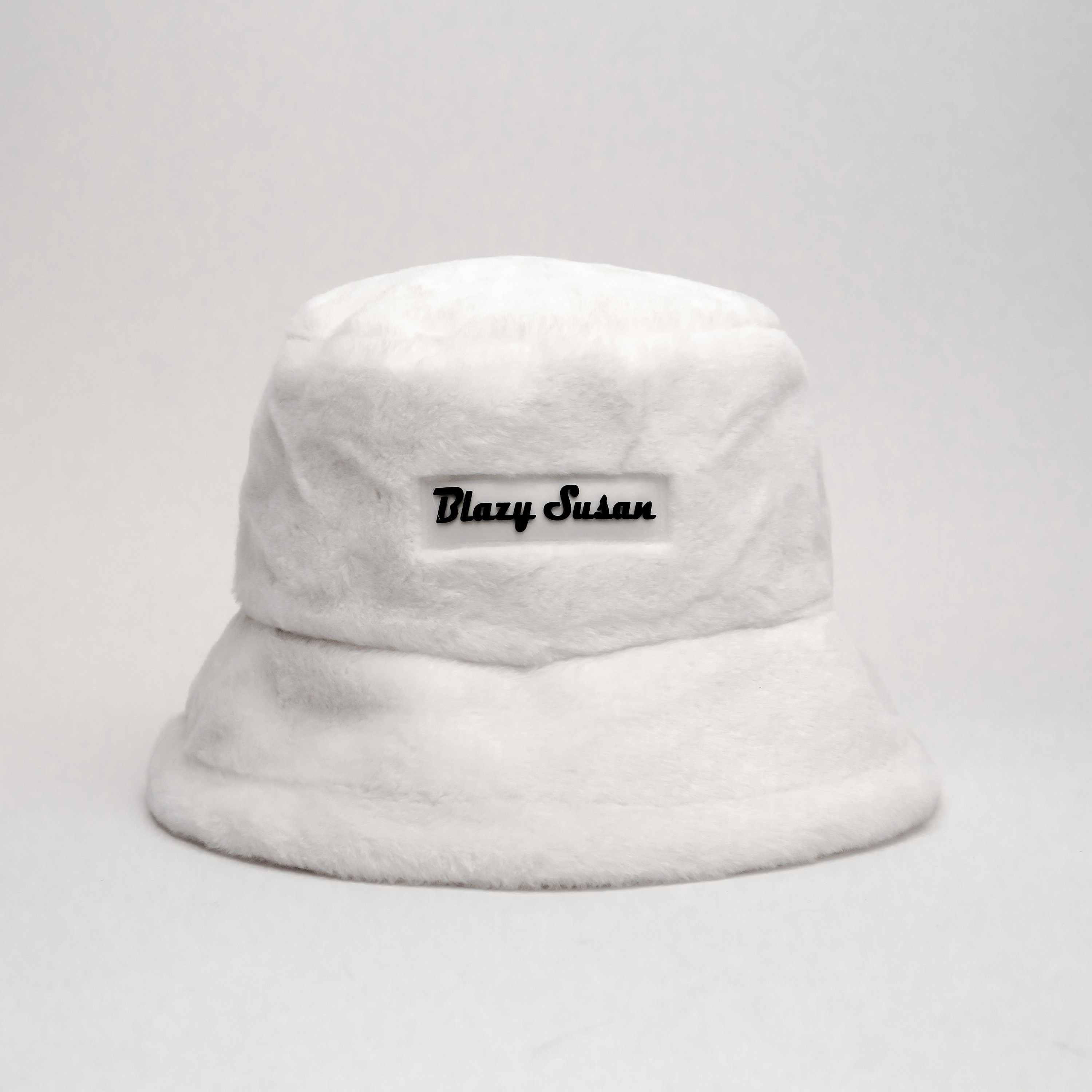 Blazy Susan Faux Fur Fuzzy Bucket Hat | Pink, White, or Black - Etsy