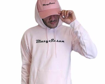 Blazy Susan Unisex Hoodie with Kangaroo Pocket | Pink or Purple Pullover | Sizes Up to 4X