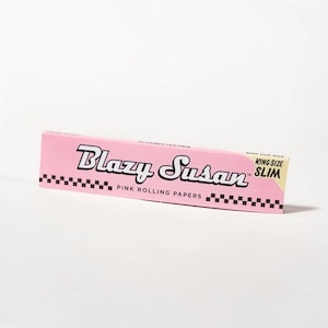 Blazy Susan King Size Papers, Pink, Purple or Unbleached (109 mm) | Ultra Thin, Vegan & GMO Free