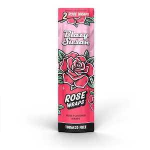 Blazy Susan Rose Wraps | Single Pack | 2 Slow-Burning Rose Wraps per Pack
