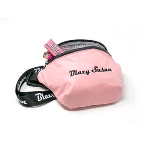 Blazy Susan Fanny Pack, Pink or Purple | Smell Proof with Sealed Zipper and Foil Lining