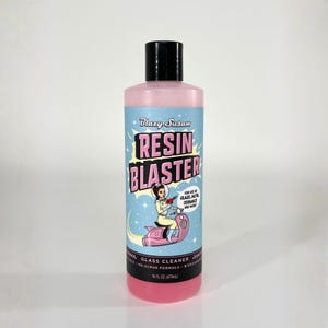 Blazy Susan Resin Blaster Cleaner Solution | 16 oz | Glass, Metal & Ceramic