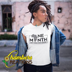 One month can’t hold our History Tee