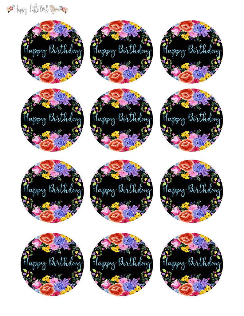 Fiesta Cupcake Toppers Cake Decorations Cupcake Topper Baby Etsy