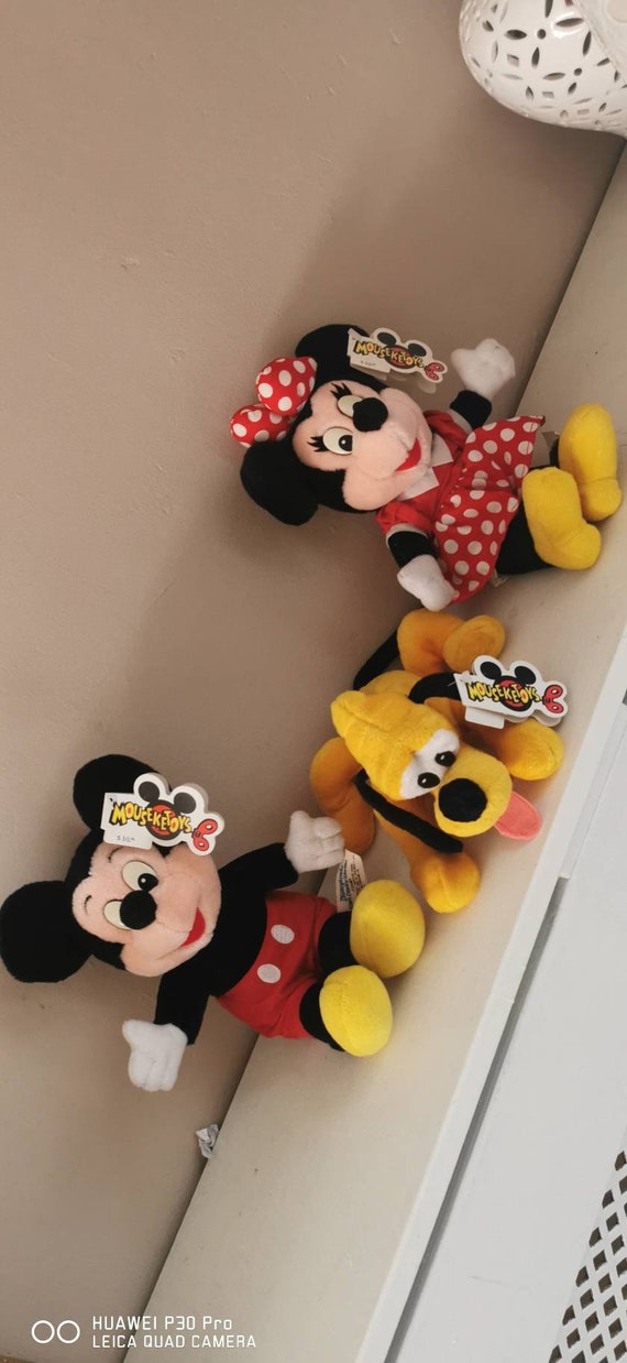 ヴィンテージ 80 年代 ウォルト ディズニー ミッキー マウス、ミニー