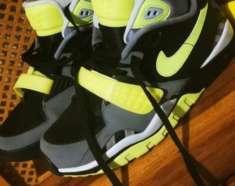 Scarpe da ginnastica alte Nike Air SCII - Nero/grigio-Volt, Pure Platinum, scarpe da uomo, scarpe da ginnastica, rare, alte, stile