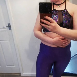DIY 80er Jahre futuristisches, glitzerndes Discokostüm, Festival tragen, einzigartig und ungewöhnlich, Cosplay