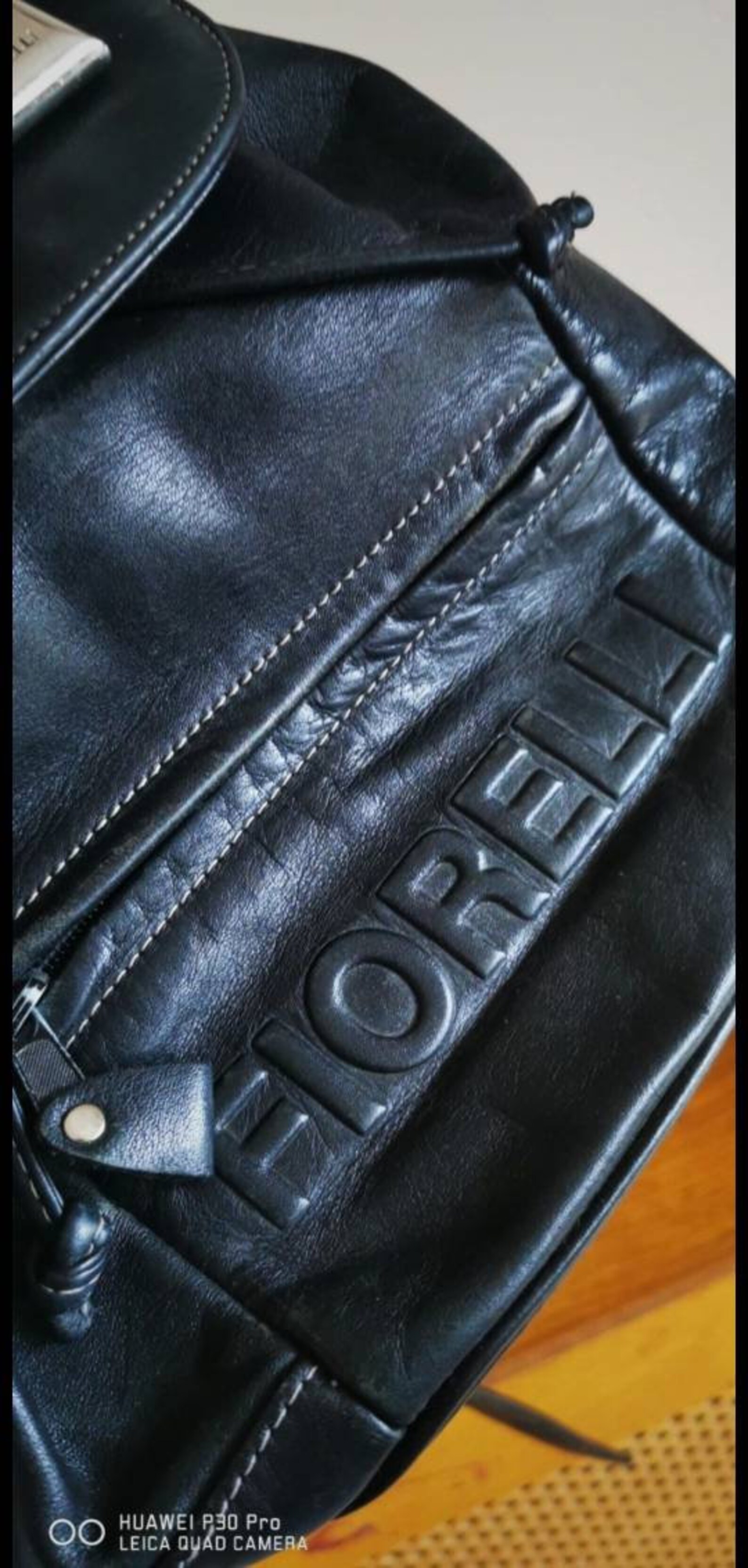 Vintage FIORELLI genuine leather backpack 1990's retro Etsy