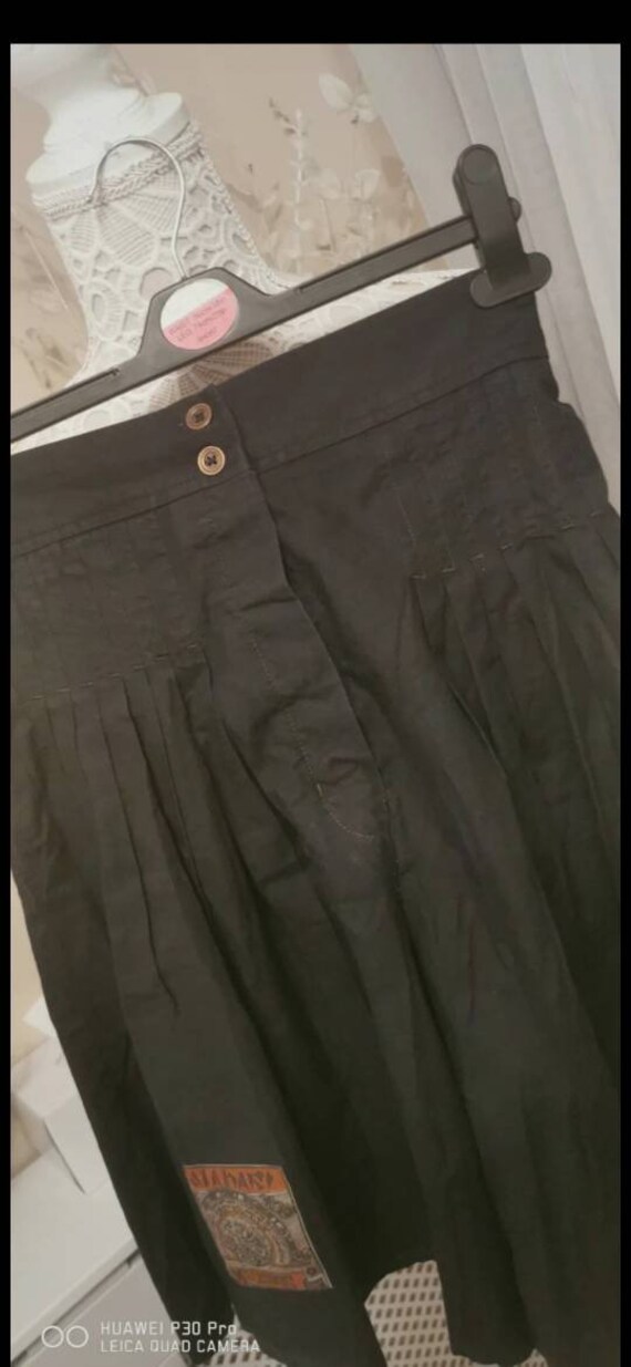 Vintage Kalahari high waist wide shorts, 100%cott… - image 2