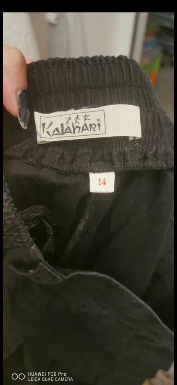Vintage Kalahari high waist wide shorts, 100%cott… - image 6