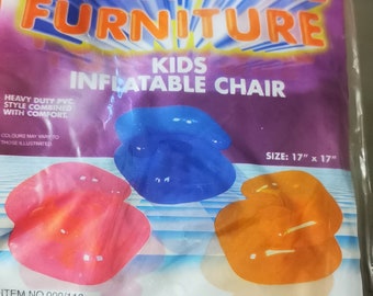 Inflatable Kids Chair,90's Party Decor, Nostalgic,memories,1998's