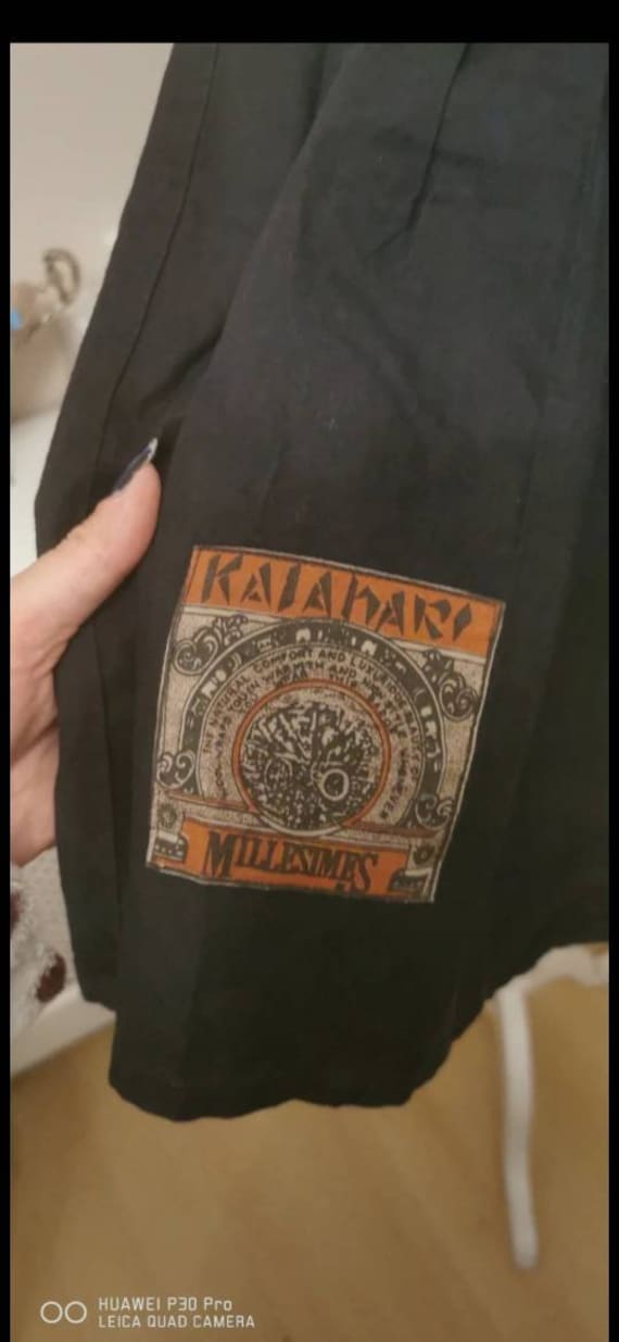 Vintage Kalahari high waist wide shorts, 100%cott… - image 3