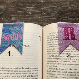 Magnetic Bookmarks - personalised