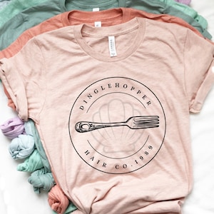 Dinglehopper Hair Company, Little Mermaid Inspired Shirt, Mermaid Party Shirt, Ariel Shirt, Women&#39;s Little Mermaid Shirt, Mermaid Gift
