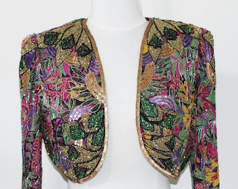 silk bolero jackets