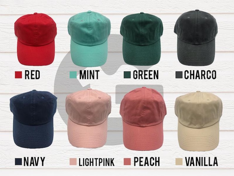 Custom Hat Embroidery Burgundy Dad Hat Custom Stitching Etsy