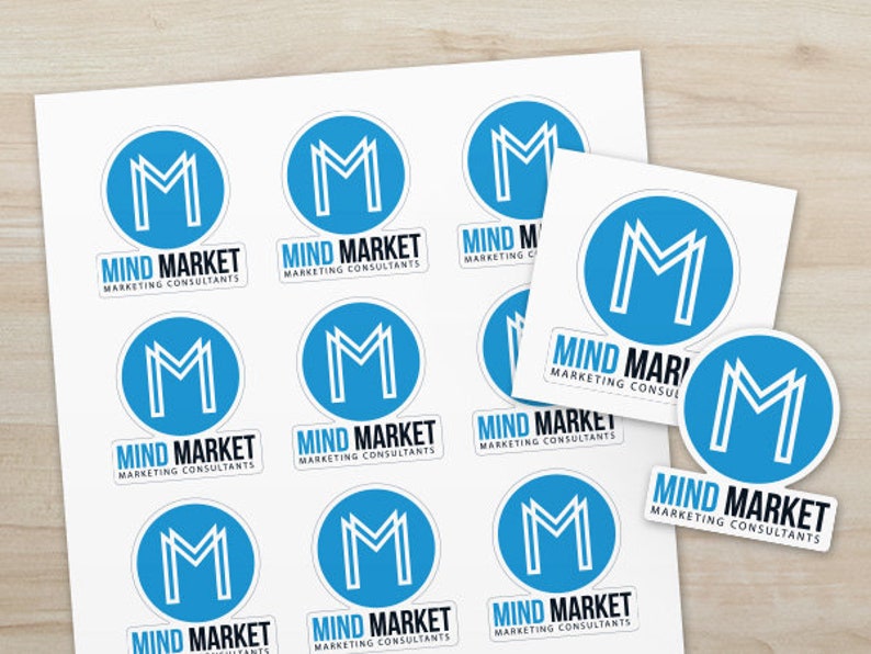 100 Custom Stickers Sticker Labels Die Cut Vinyl Stickers Etsy