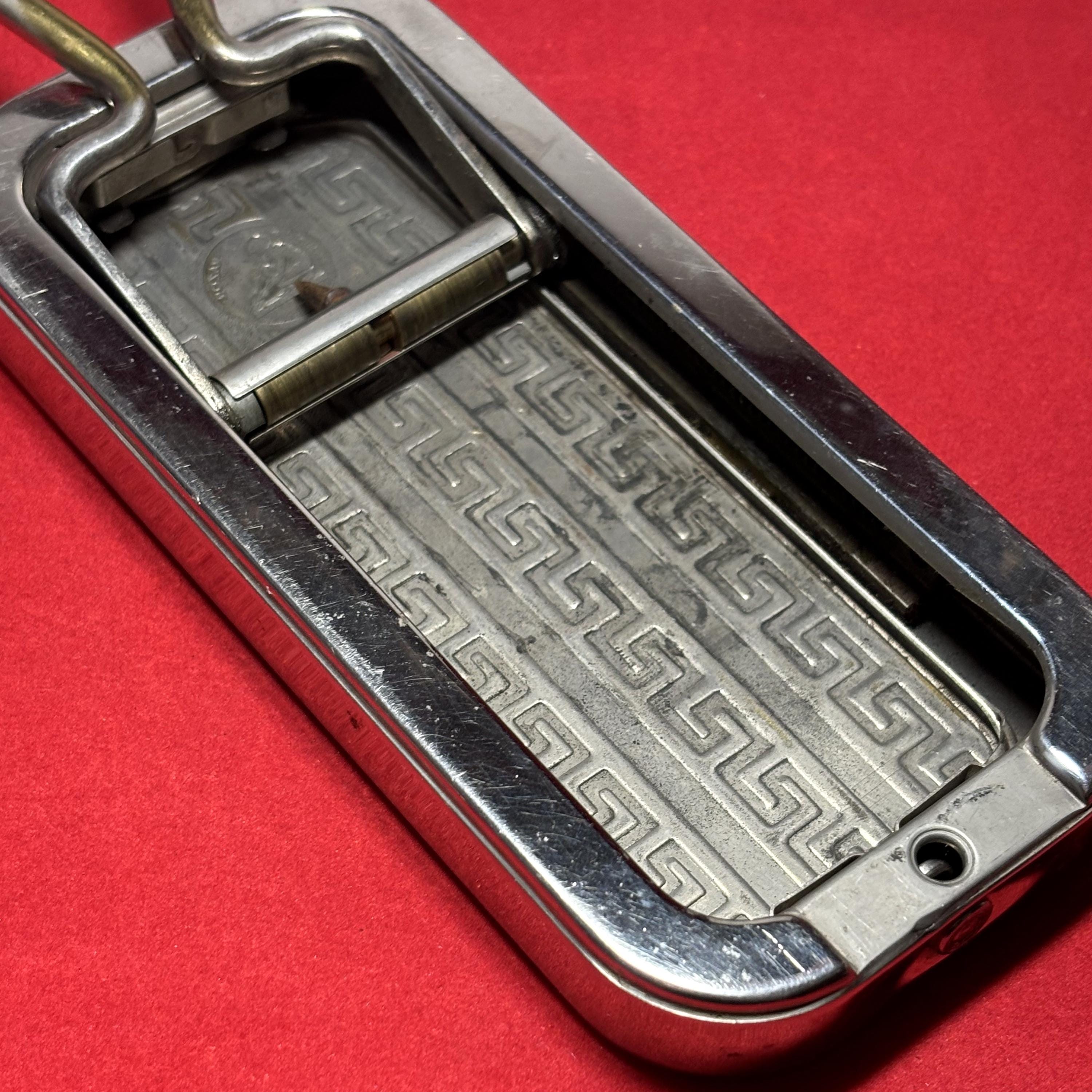 1927年頃 英国ヴィンテージ シルバープレート製 カミソリキット ケース入り Rolls Razor 1927年頃 英国ヴィンテージ シルバープレート製 カミソリキット