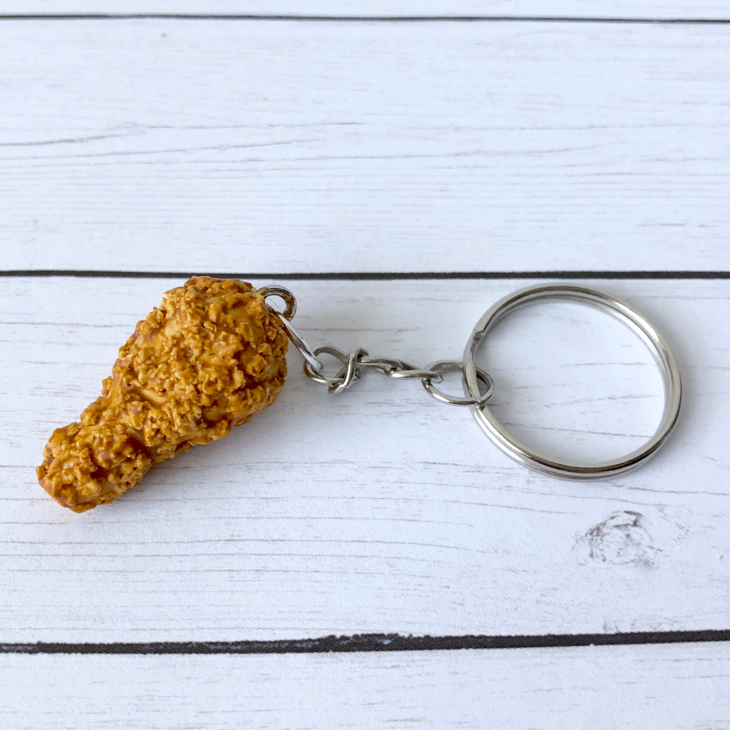 Fried Chicken Charm Foodie Gift | Etsy