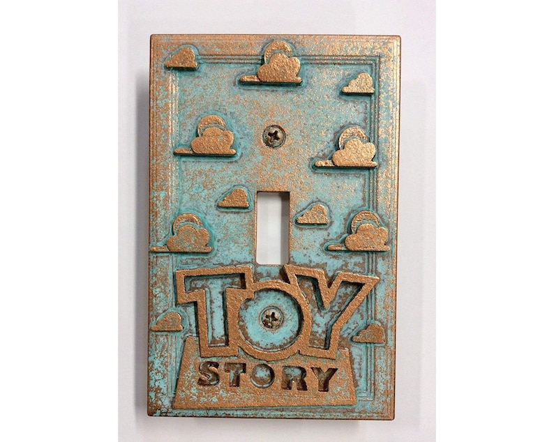 Toy Story Light Switch Cover aged Etsy