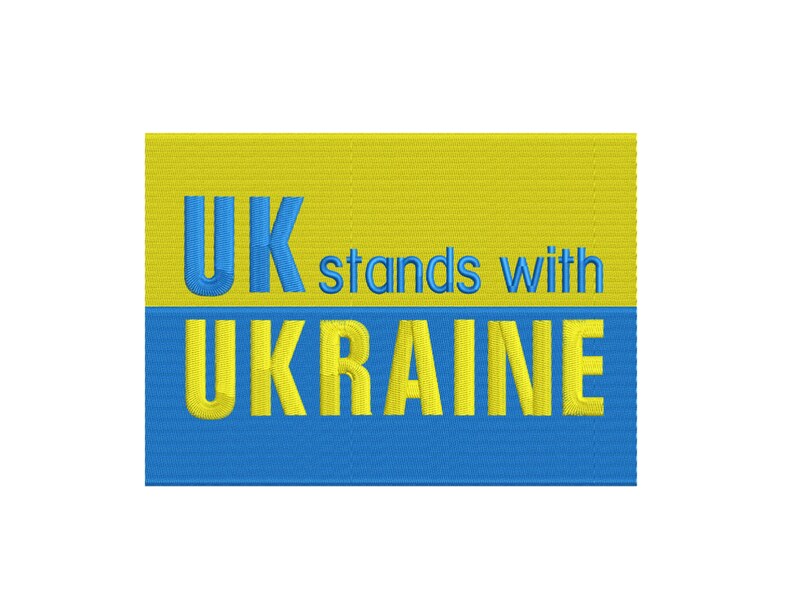 UK Stands With Ukraine Stand With Ukraine Pray for Ukraine Etsy