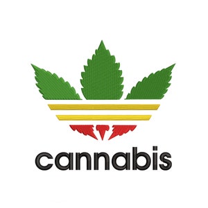 Cannabis Embroidery Designs 4 SIZES dst exp hus jef jpx pes vp3 xxx