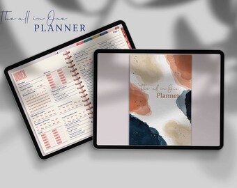 Undated Digital Planner | Goodnotes Planner | iPad Planner | Notability Planner | Daily, Weekly & Monthly Planner by LazordyPress