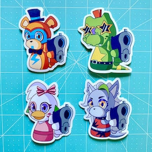 Glamglock Freddy and Friends