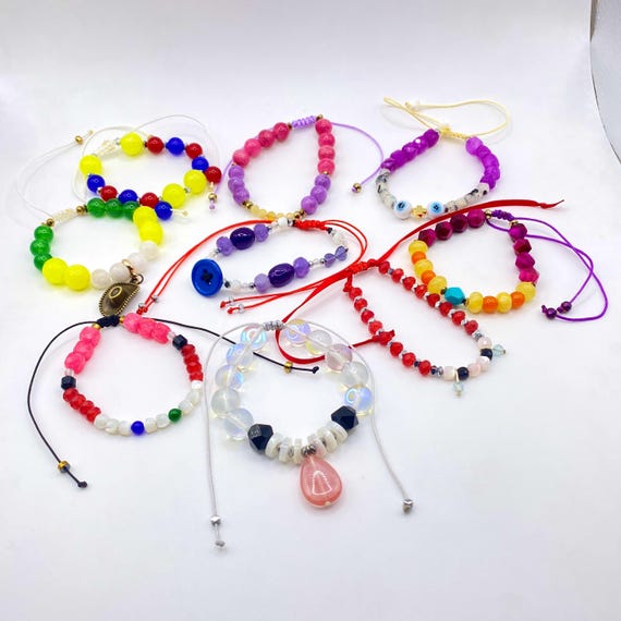 Digital Circus Adjustable Bracelet Bundle Set TADC (Jax, Pomni, Gummigoo, Ragatha, Kinger, Zooble, Gangle, Caine, Bubbles)