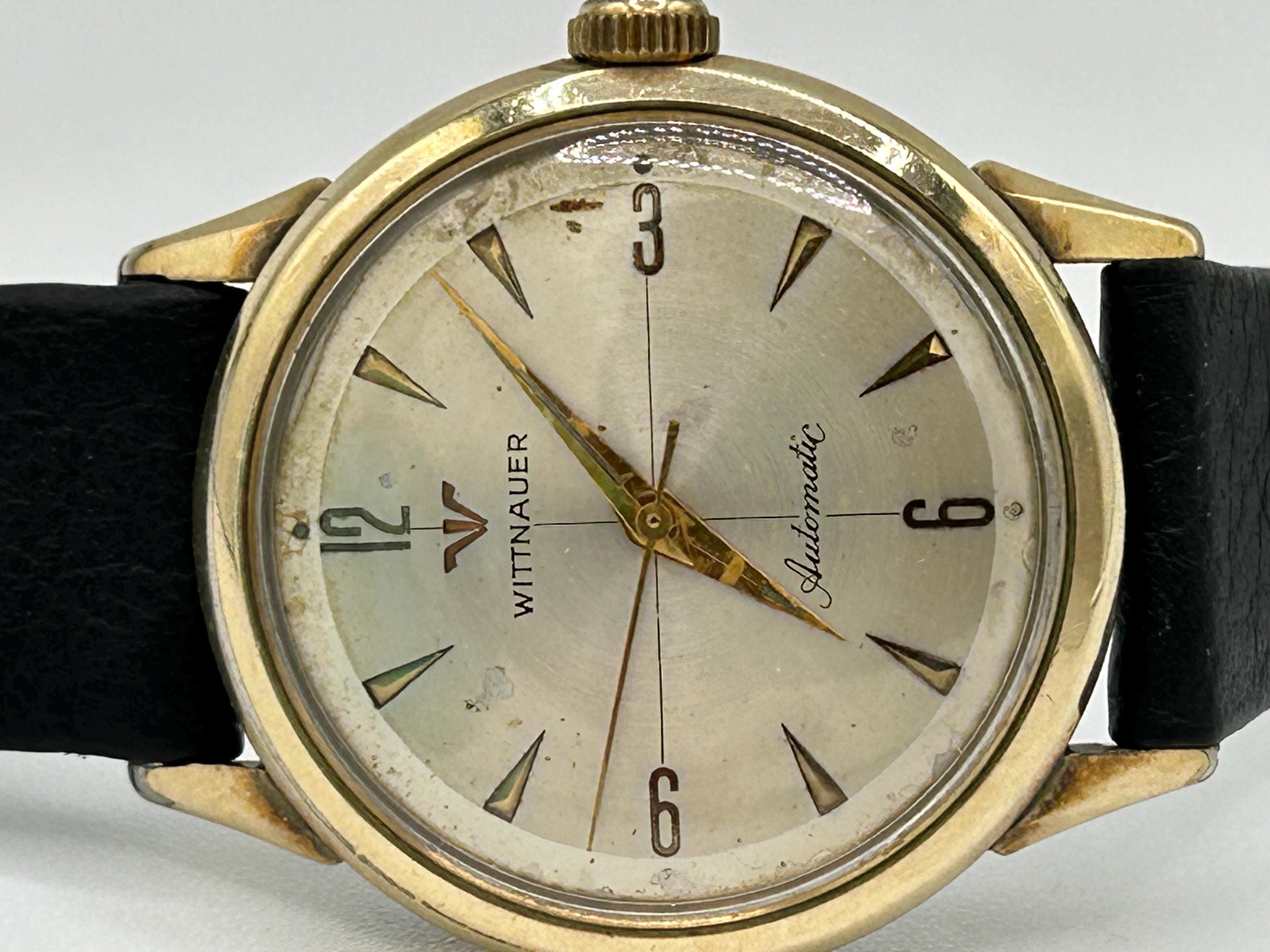 Vintage Wittnauer Watch Men's Automatic Wristwatch New