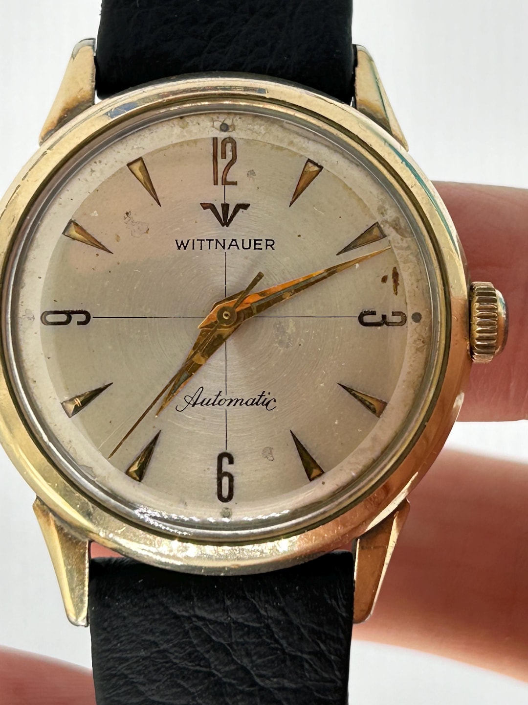 WITTNAUER ウィットナー 手巻き ゴールド アンティークA195 アンティークウォッチ[] Antique watch | ウィットナー
