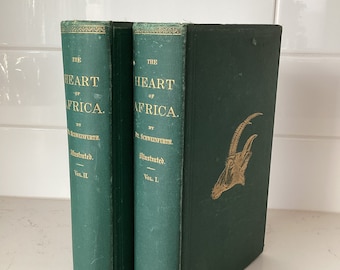 El corazón de África - Colección de 2 volúmenes - 1874