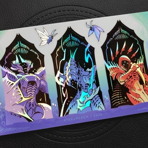 Holografisch stickervel Hive Guardians